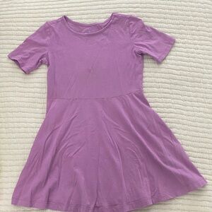 Primary Lilac Kids Casual Dress